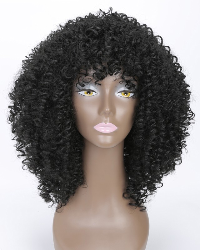 short wigs curly