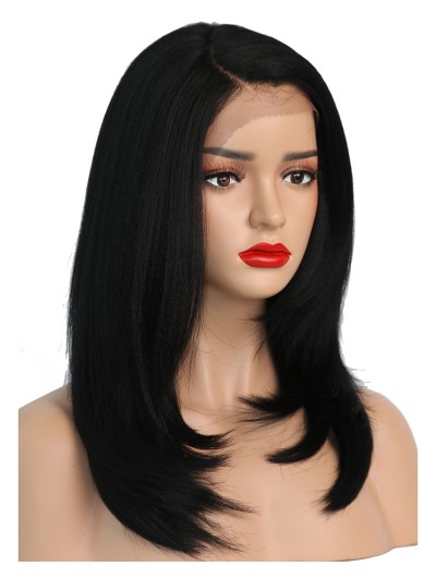 short synthetic wigs for black women